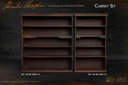 STAR ACE - Charlie Chaplin My Favourite Movie Accessories Set 1:6 Cabinet Set