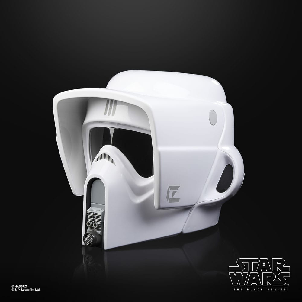 HASBRO - STAR WARS - Black Series Electronic Helmet Scout Trooper Replice: 1/1