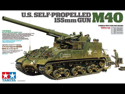 TAMIYA - U.S. Self-Propelled 155mm Gun M40  1/35
