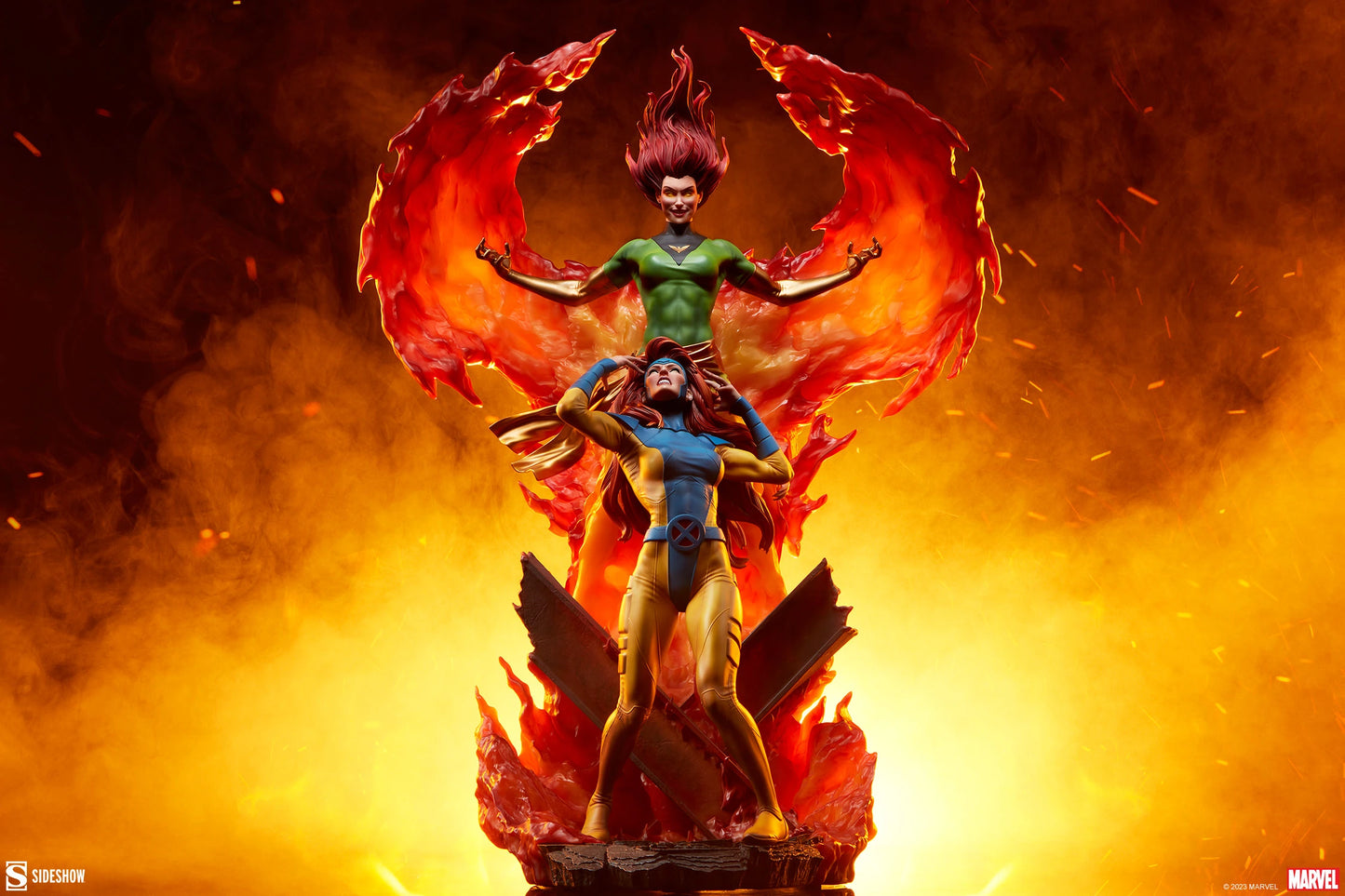 SIDESHOW - MARVEL - Phoenix and Jean Grey - Maquette