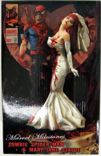 DIAMOND SELECT TOYS - Marvel - Milestones Zombie Spider Man & Mary Jane Statue