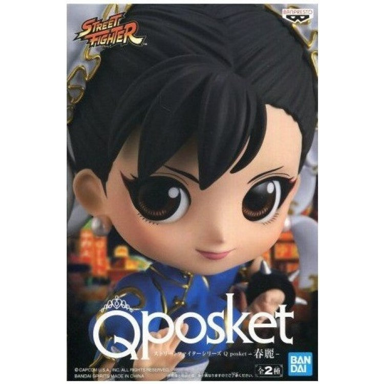 BANPRESTO - Street Fighter - Q Posket Mini Figure Chun-Li Ver A 14 cm