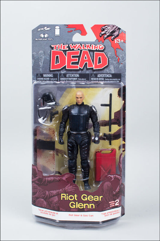 McFarlane Toys - The Walking Dead - Comic Series Series 2 - GLENN Riot Gear