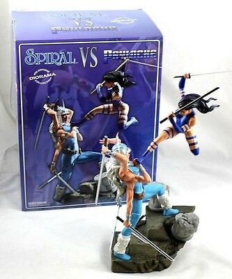 SIDESHOW - Spiral vs Psylocke Polystone Diorama
