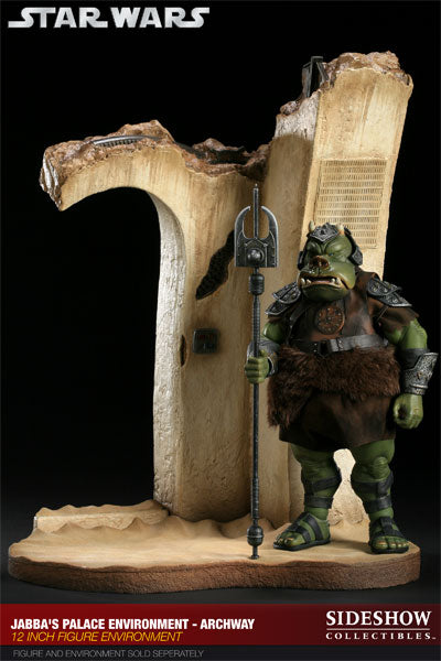SIDESHOW - Star Wars - Archway Jabba’s Palace - Environment - 12 inch Figure
