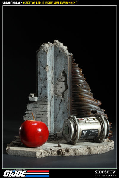 SIDESHOW - G.I. Joe - Urban Threat - ‘Condition RED’ - 12 inch Figure Environment