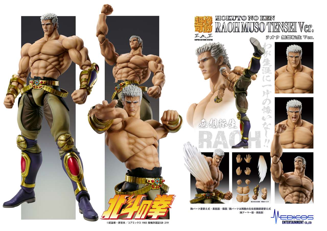 MEDICOS - Fist o/t north star raoh muso tensei chozokado action figure