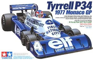 TAMIYA - TYRRELL P34 6 wheeler Japan ’76+ Fotoincisioni  1/20