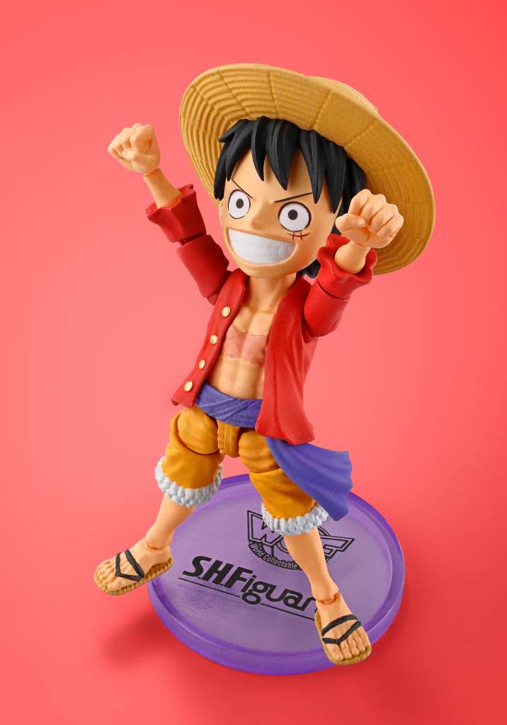 BANDAI - One Piece Luffy World Collectable Figurex s.h.figuarts Tamashii Web Shop Ver.