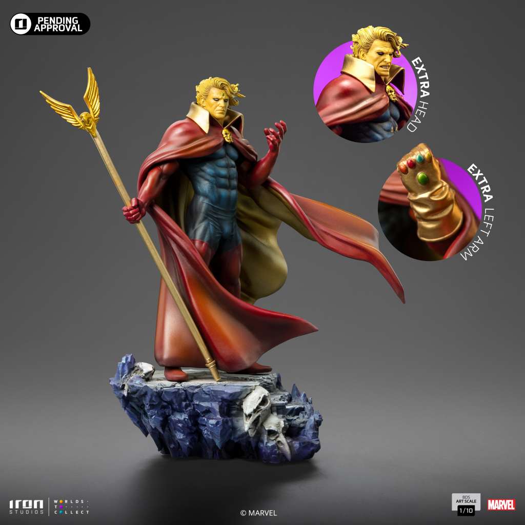 IRON STUDIOS - Infinity gauntlet adam warlock 1:10 statue