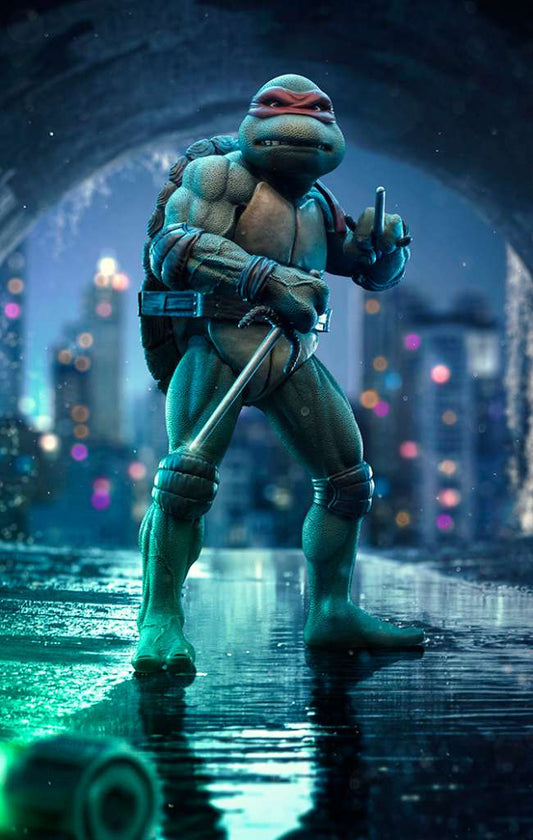 IRON STUDIOS - Tmnt movie raphael 1/10 statue