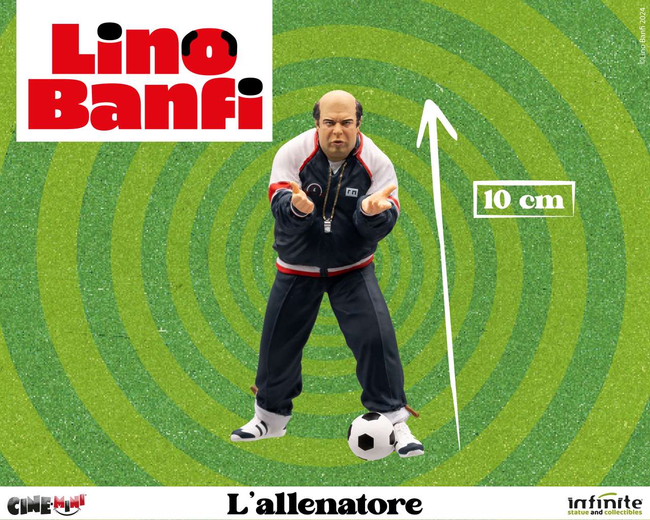 INFINITE STATUE - Lino Banfi l’allenatore Cinemini pvc