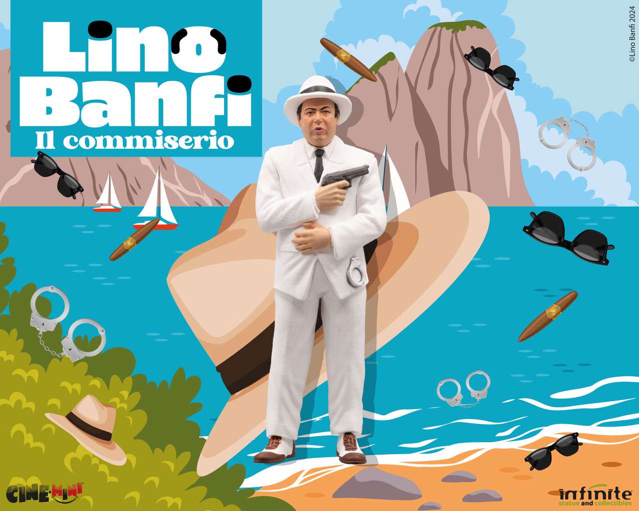 INFINITE STATUE - Lino Banfi Il Commiserio Cinemini pvc