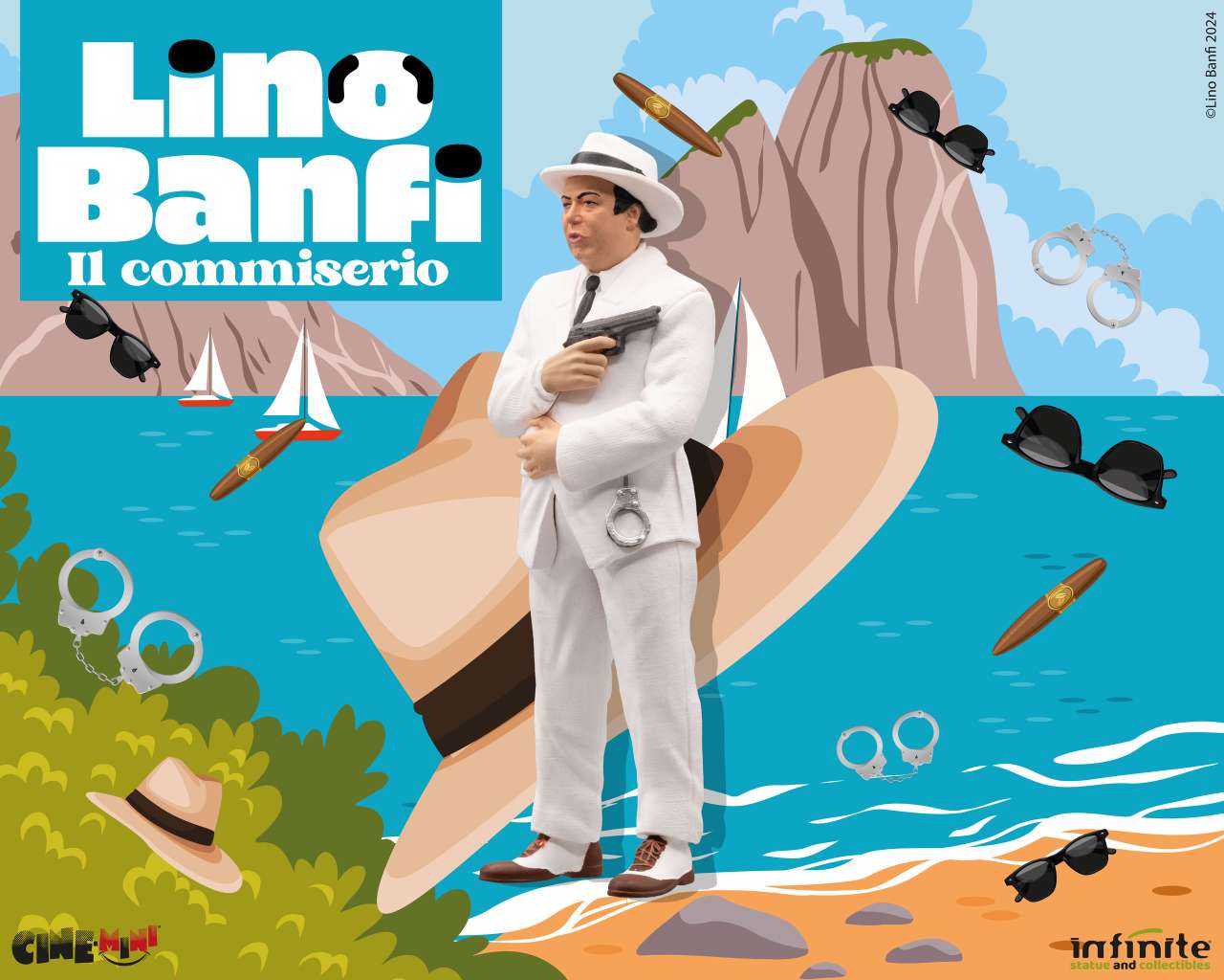 INFINITE STATUE - Lino Banfi Il Commiserio Cinemini pvc