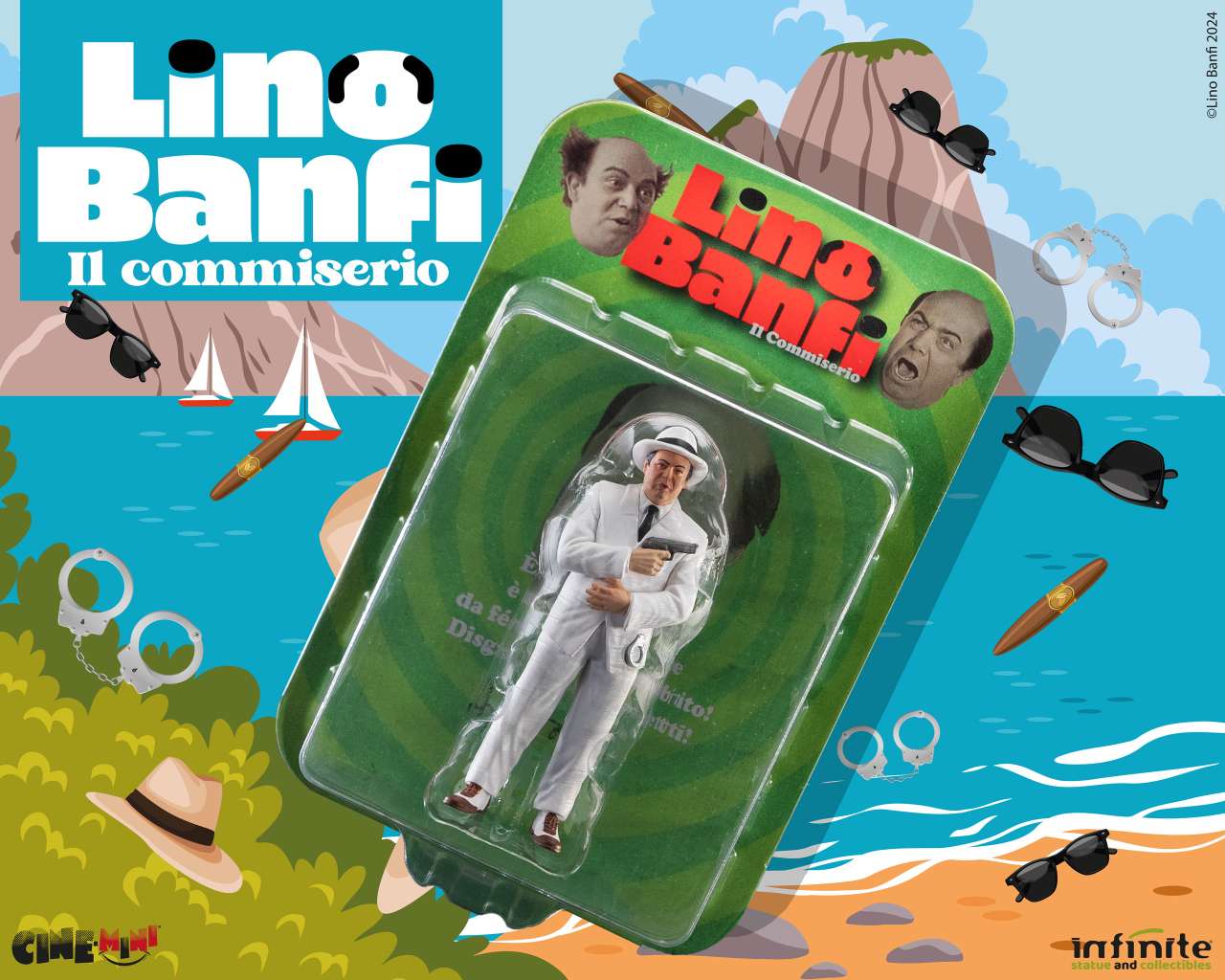 INFINITE STATUE - Lino Banfi Il Commiserio Cinemini pvc