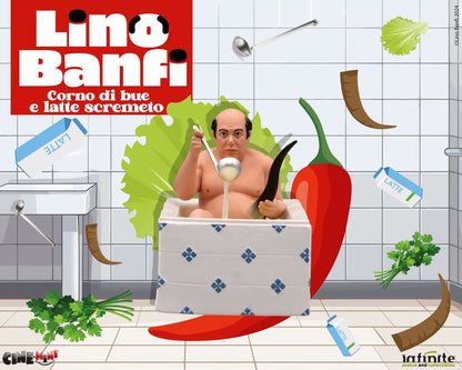 INFINITE STATUE - Lino Banfi Corno Di Bue e Latte Scremeto Cinemini pvc