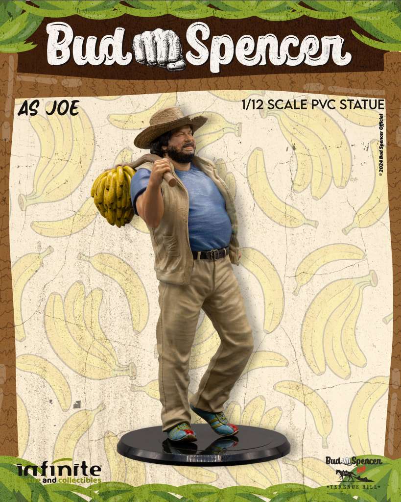 INFINITE STATUE - Bud Spencer As Joe 1/12 pvc Statue