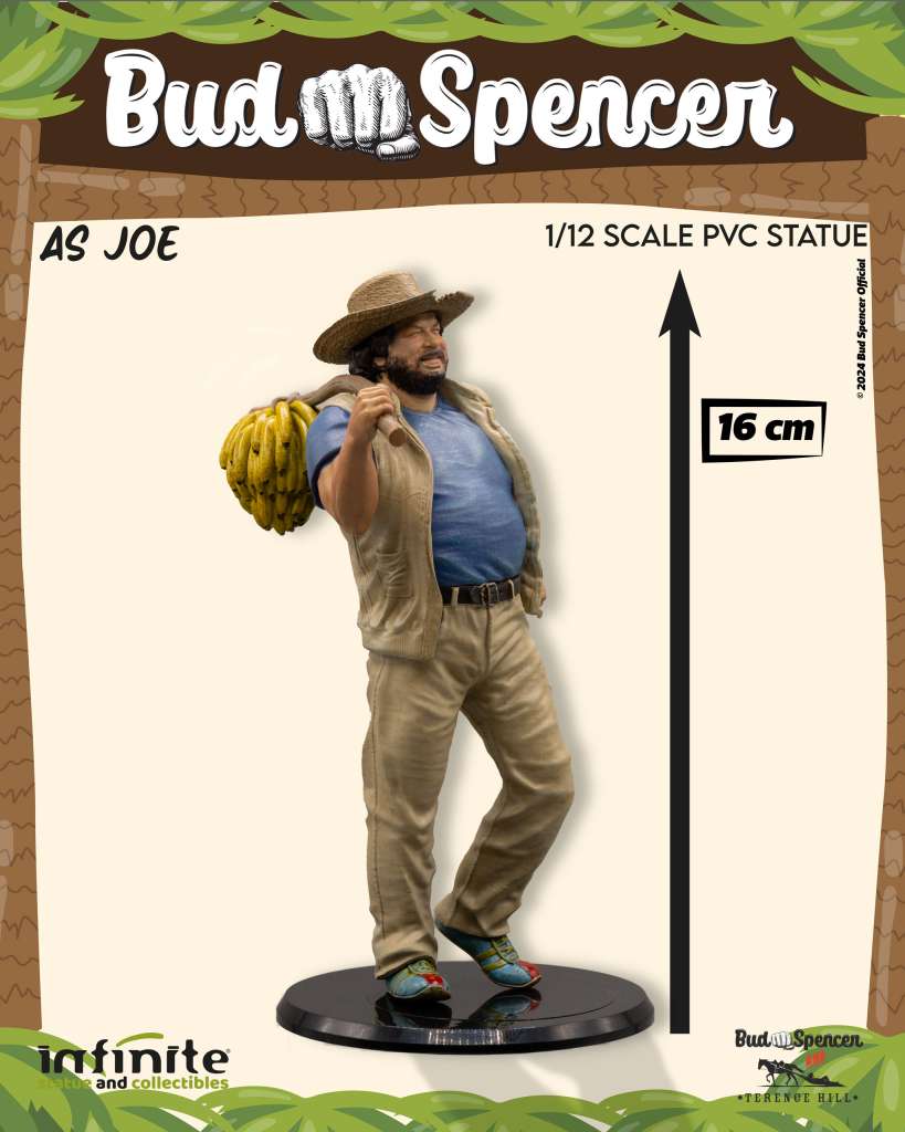 INFINITE STATUE - Bud Spencer As Joe 1/12 pvc Statue