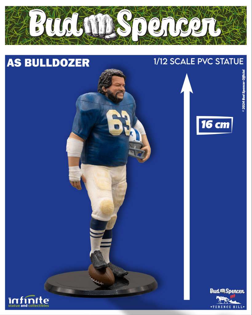 INFINITE STATUE - Bud Spencer As Bulldozer 1/12 pvc Statue