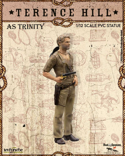 INFINITE STATUE - Terence Hill As Trinity 1/12 pvc Statue