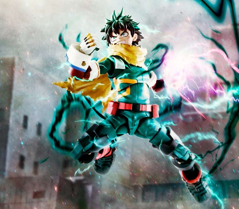 BANDAI TAMASHII - My hero academia izuku midoriya shf