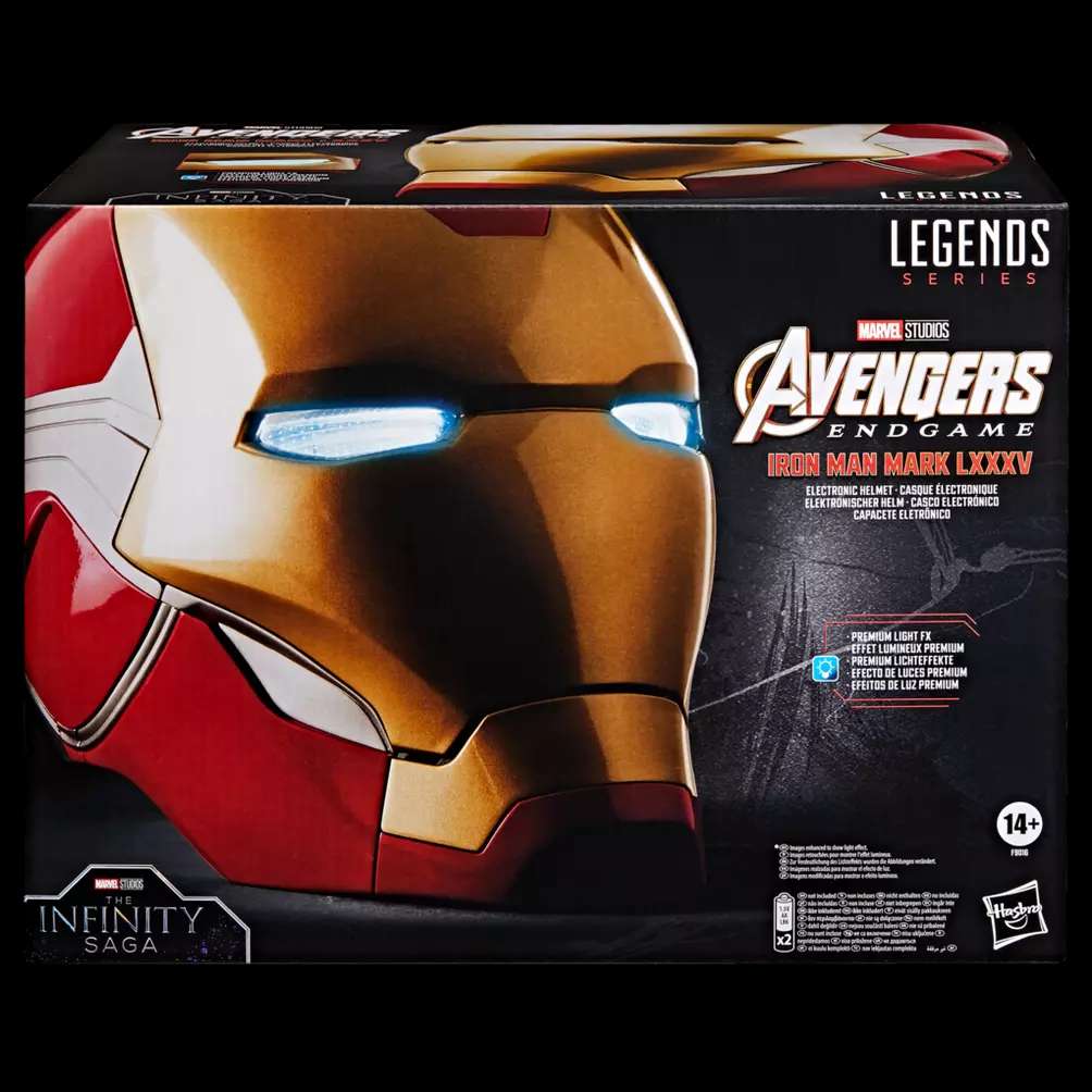 HASBRO - Marvel legends iron man mark 85 electronic helmet