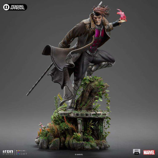 IRON STUDIOS - Gambit dlx legacy replica 1/4 statue