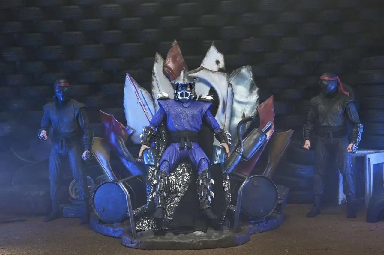 NECA - Tmnt 2 Secret Of Ooze Shredder Throne Diorama