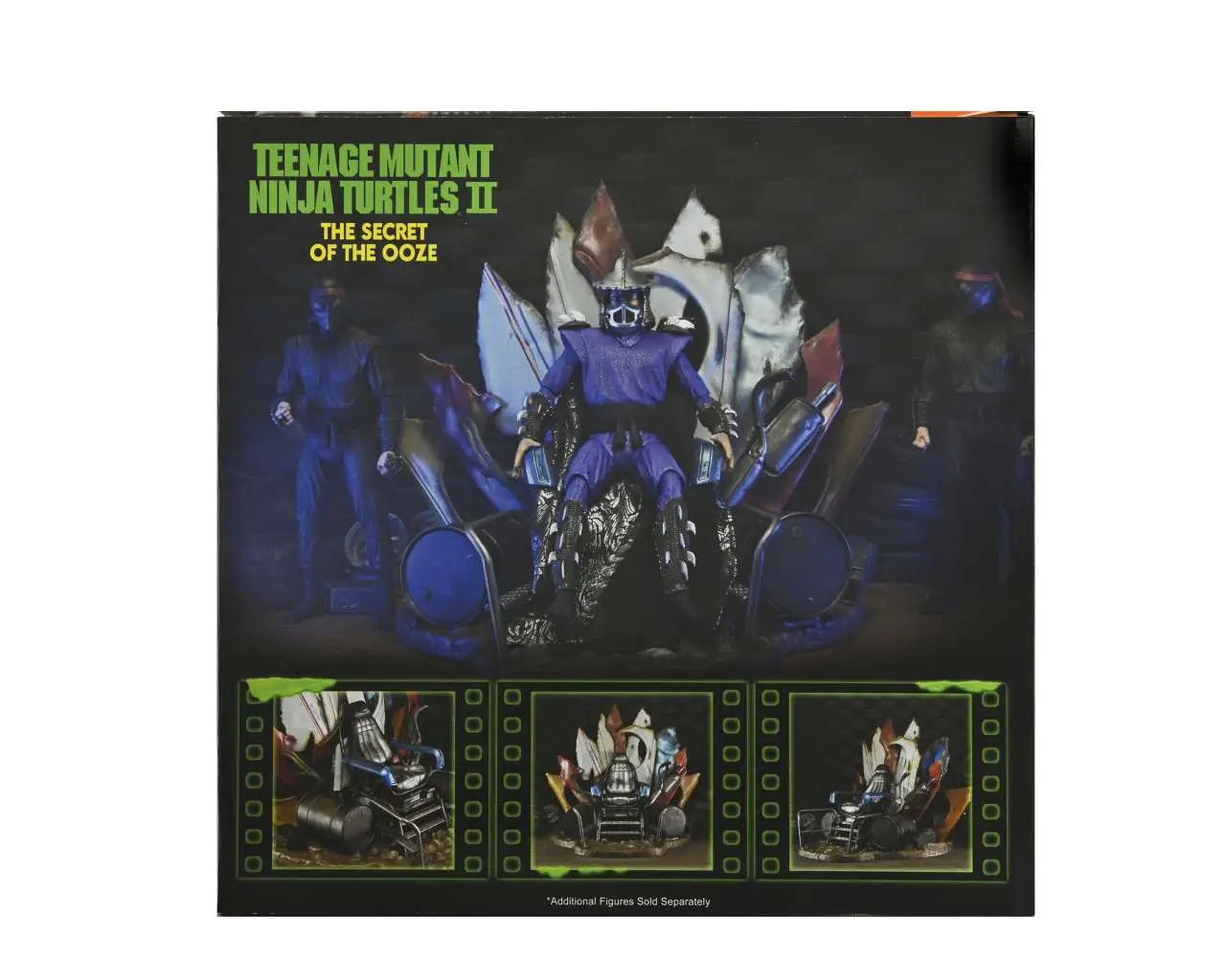 NECA - Tmnt 2 Secret Of Ooze Shredder Throne Diorama