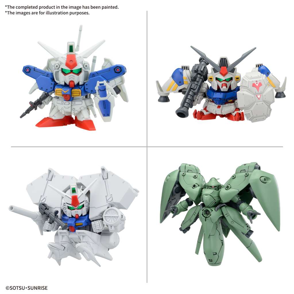 BANDAI - Bb Senshi ms undam 0083 Stardust Memory Set