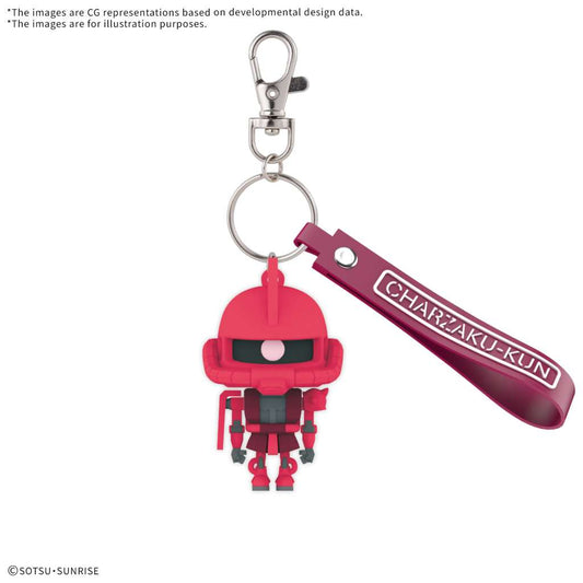 BANDAI - Charzakukun 3d rubber  keychain