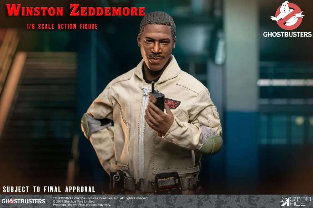 STAR ACE - Ghostbusters 1984 Winston Zeddmore 1/6 Action Doll