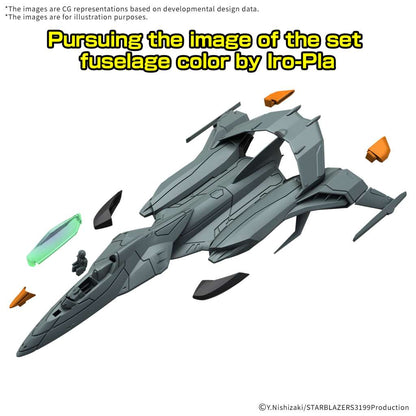 BANDAI - Yamato 3199 mecha coll dx tryal type sf att craft csm pyton set