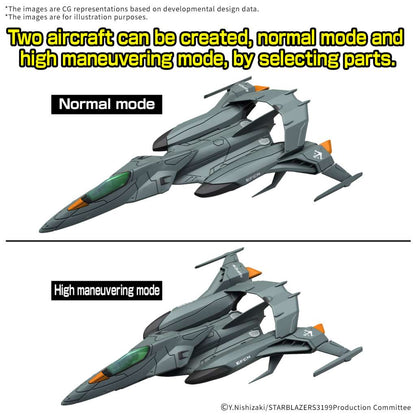 BANDAI - Yamato 3199 mecha coll dx tryal type sf att craft csm pyton set