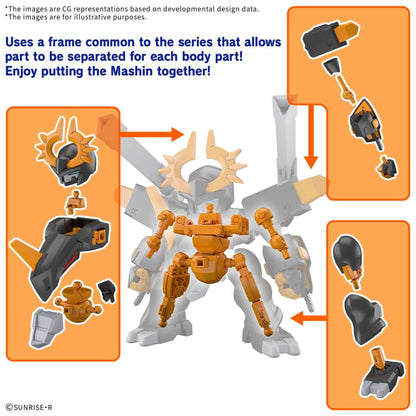 BANDAI - Mashin Creator Wataru Jyugohmaru