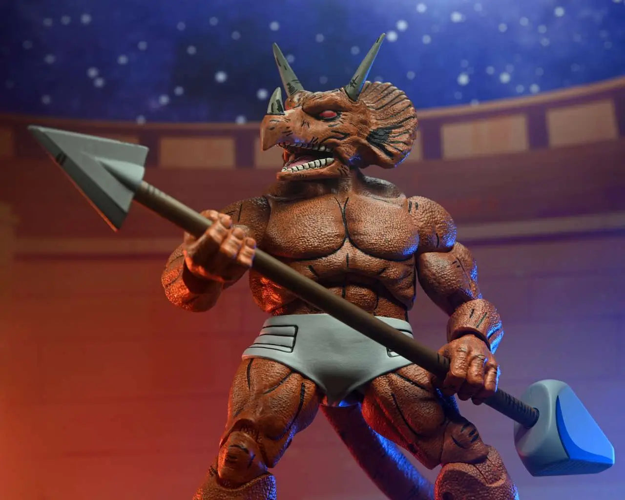 NECA - Tmnt Mirage Comic Triceraton Galdiator Af