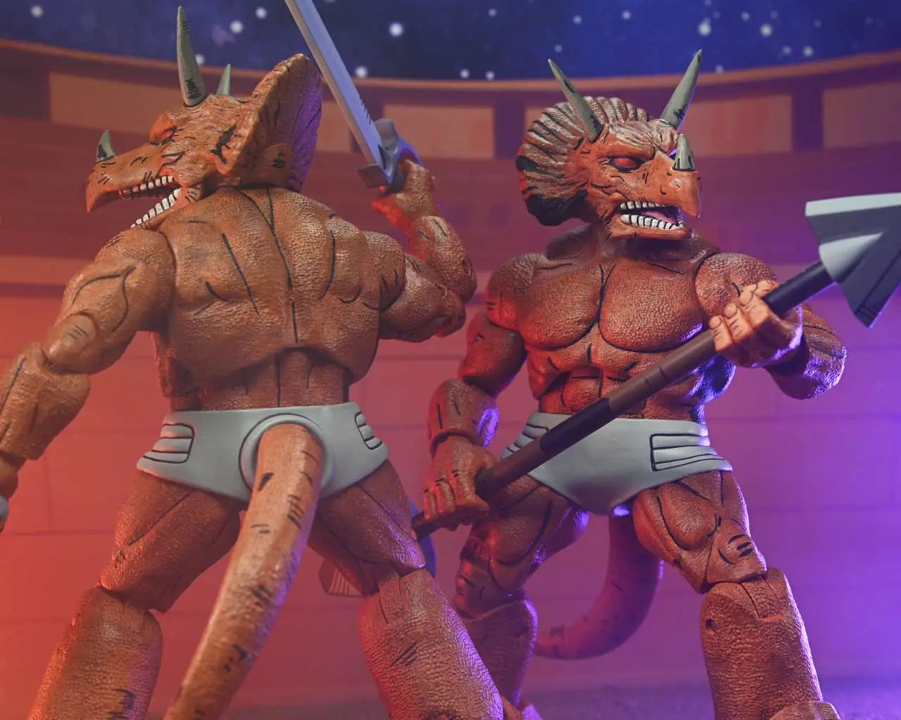 NECA - Tmnt Mirage Comic Triceraton Galdiator Af