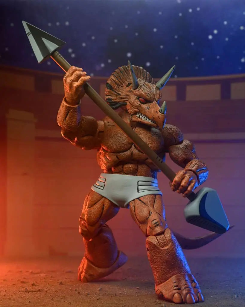 NECA - Tmnt Mirage Comic Triceraton Galdiator Af