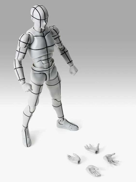 BANDAI TAMASHII - Body-Kun Sports Wire-Frame Grey Color shf