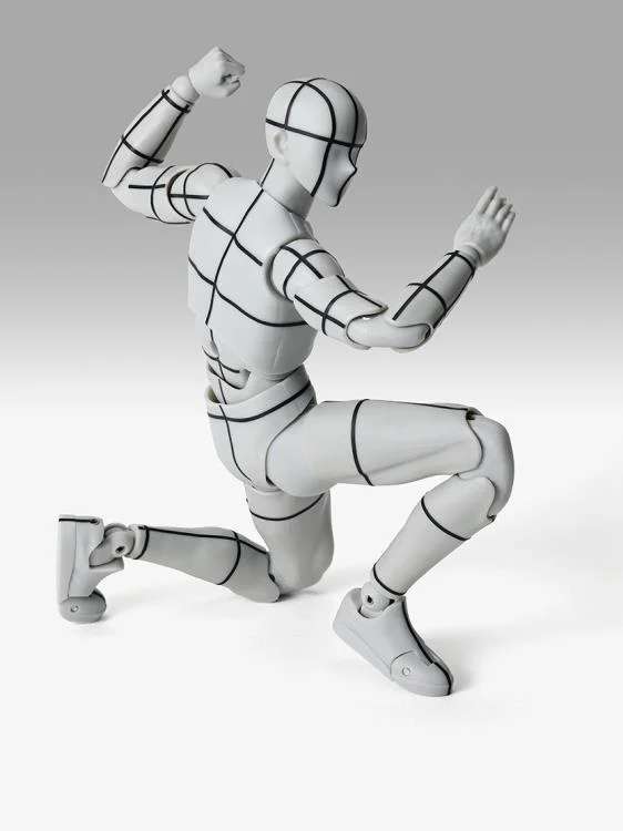 BANDAI TAMASHII - Body-Kun Sports Wire-Frame Grey Color shf