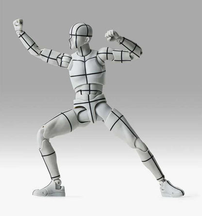 BANDAI TAMASHII - Body-Kun Sports Wire-Frame Grey Color shf