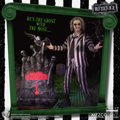 MEZCO - One 12 Collective Beetlejuice Deluxe af