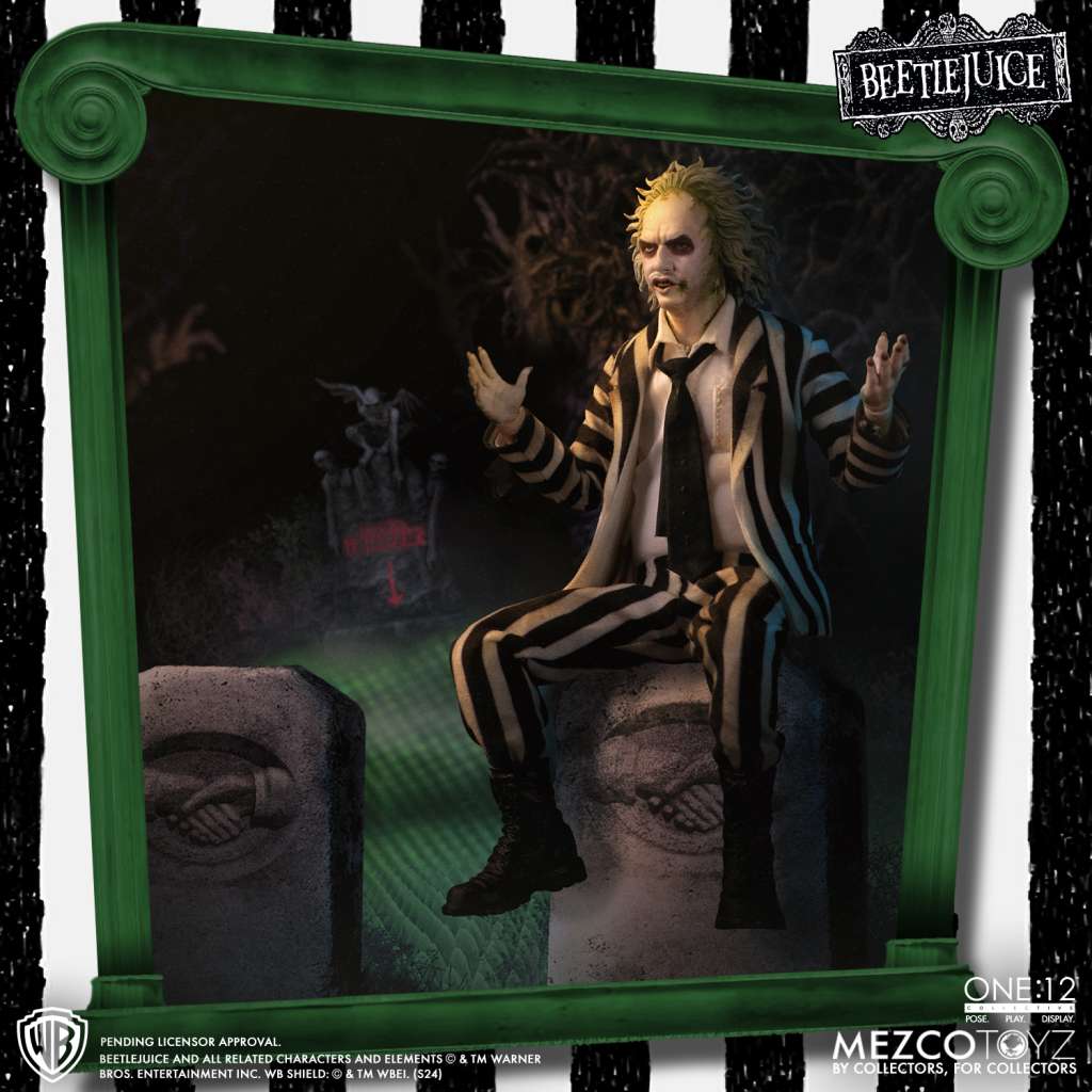 MEZCO - One 12 Collective Beetlejuice Deluxe af