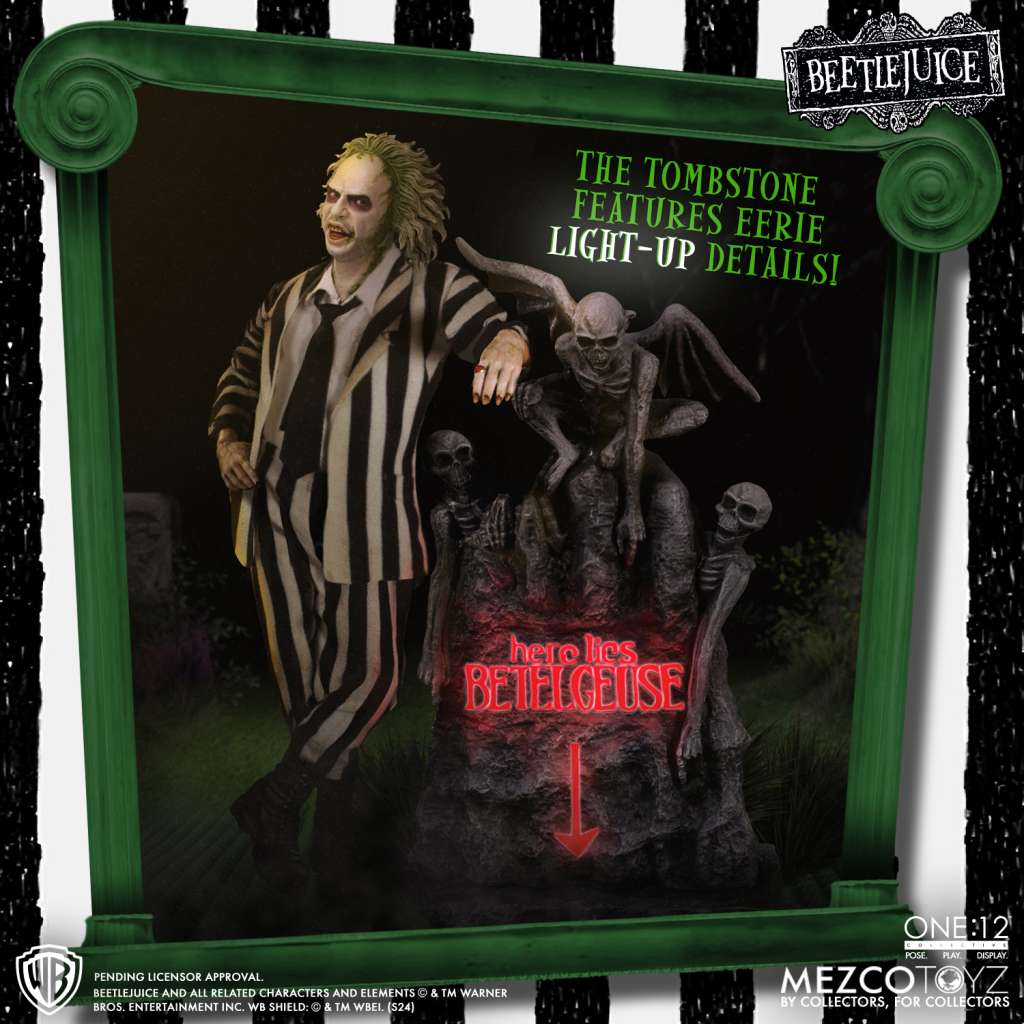 MEZCO - One 12 Collective Beetlejuice Deluxe af