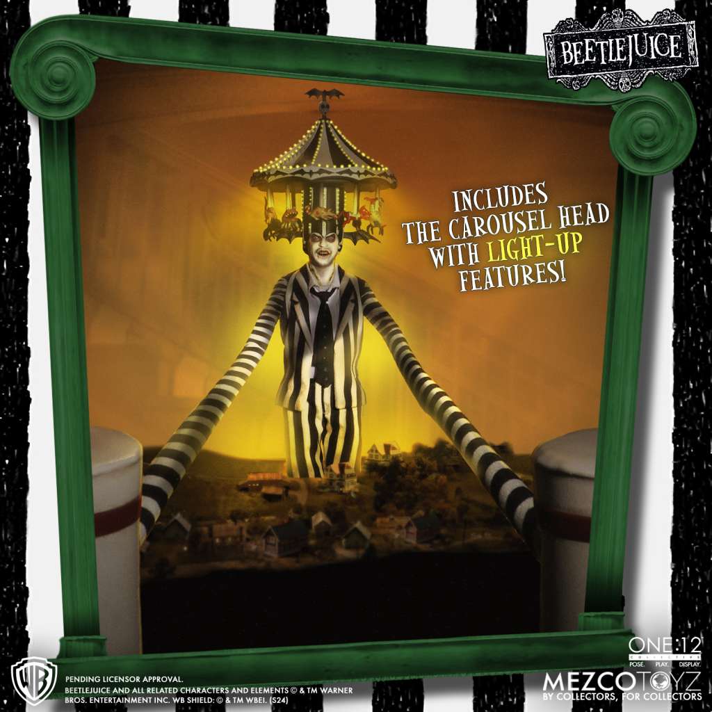 MEZCO - One 12 Collective Beetlejuice Deluxe af