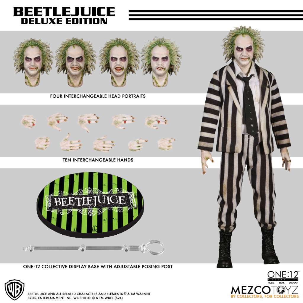 MEZCO - One 12 Collective Beetlejuice Deluxe af