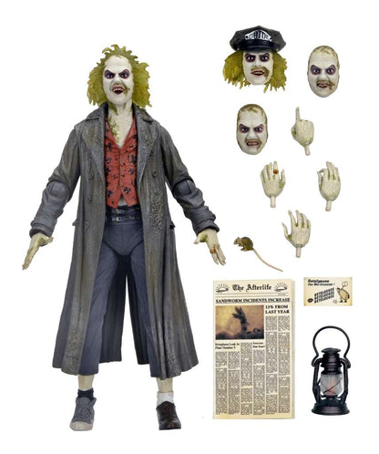 NECA - Beetlejuice 1988 Tour Guide Bio Exorcist Ultimate action figure