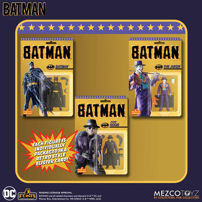 MEZCO - 5 Points 1989 Batman af Set (3)