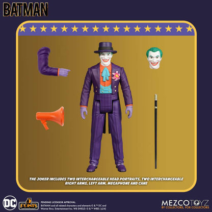 MEZCO - 5 Points 1989 Batman af Set (3)