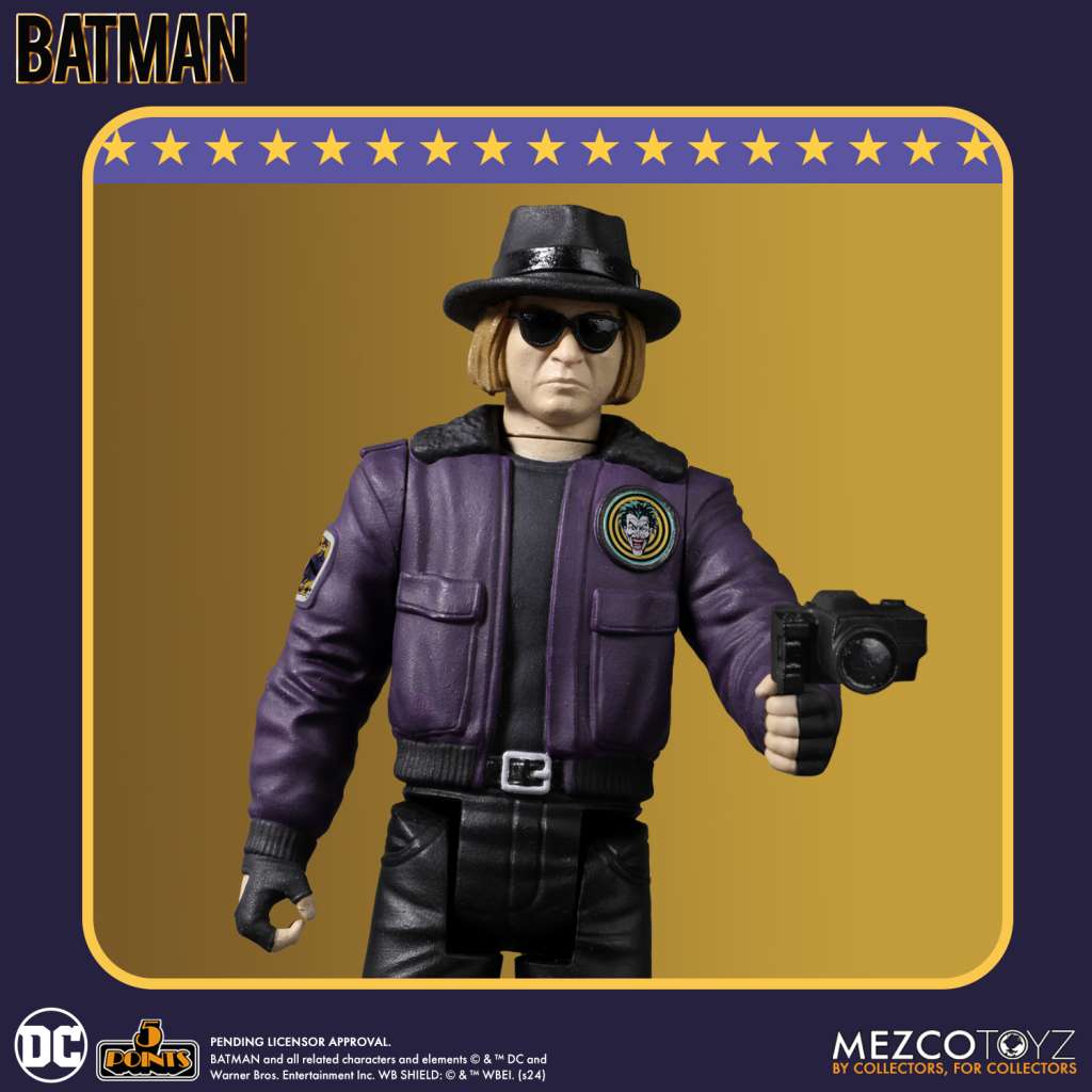 MEZCO - 5 Points 1989 Batman af Set (3)